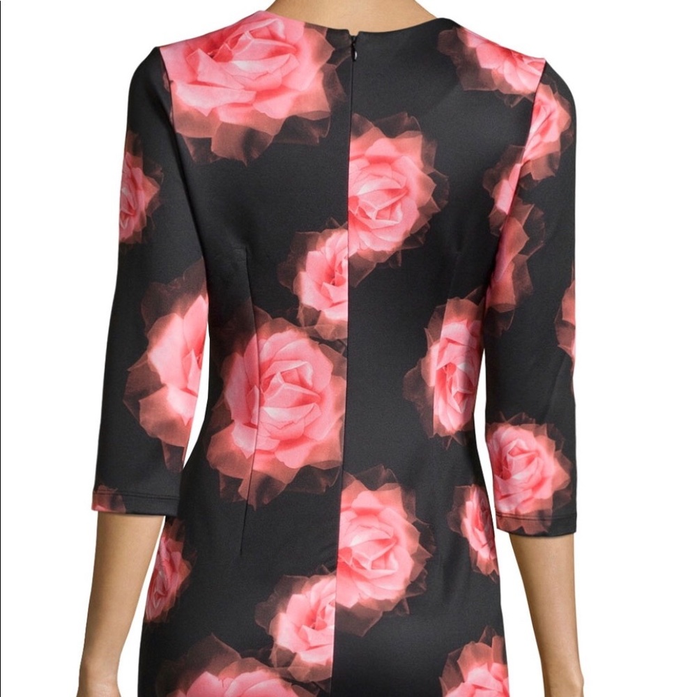 ALEXIA ADMOR ROSE-PRINT MINI DRESS - Picture 3 of 3
